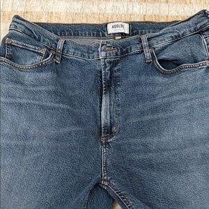 Agolde womens Blue Relaxed Jeans
